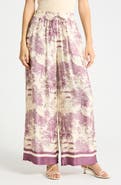 Joie Safari Print Wide Leg Pull-On Pants