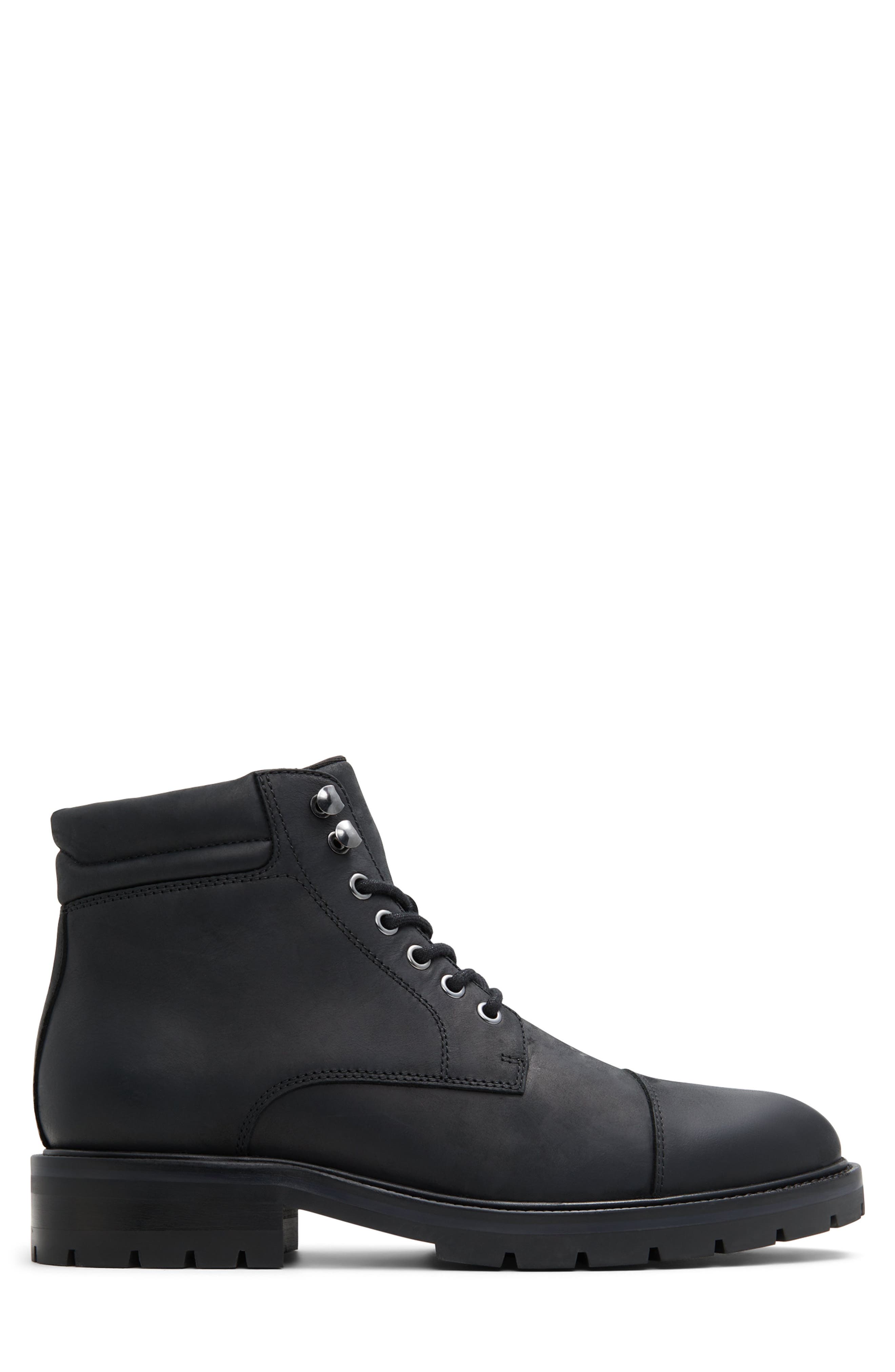 ALDO Darionn Waterproof Lace-Up Cap Toe Boot, Alternate, color, 