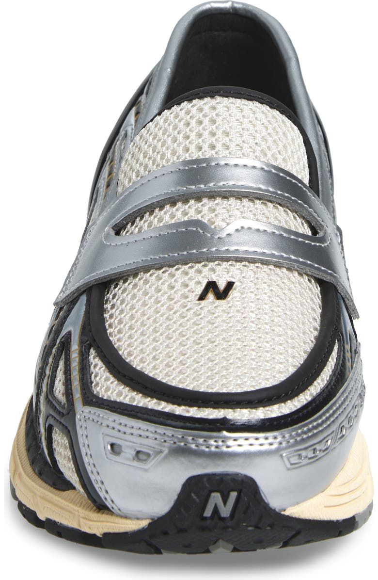 New Balance Gender Inclusive 1906L Loafer Sneaker, Alternate, color, Silver Metallic/ Black