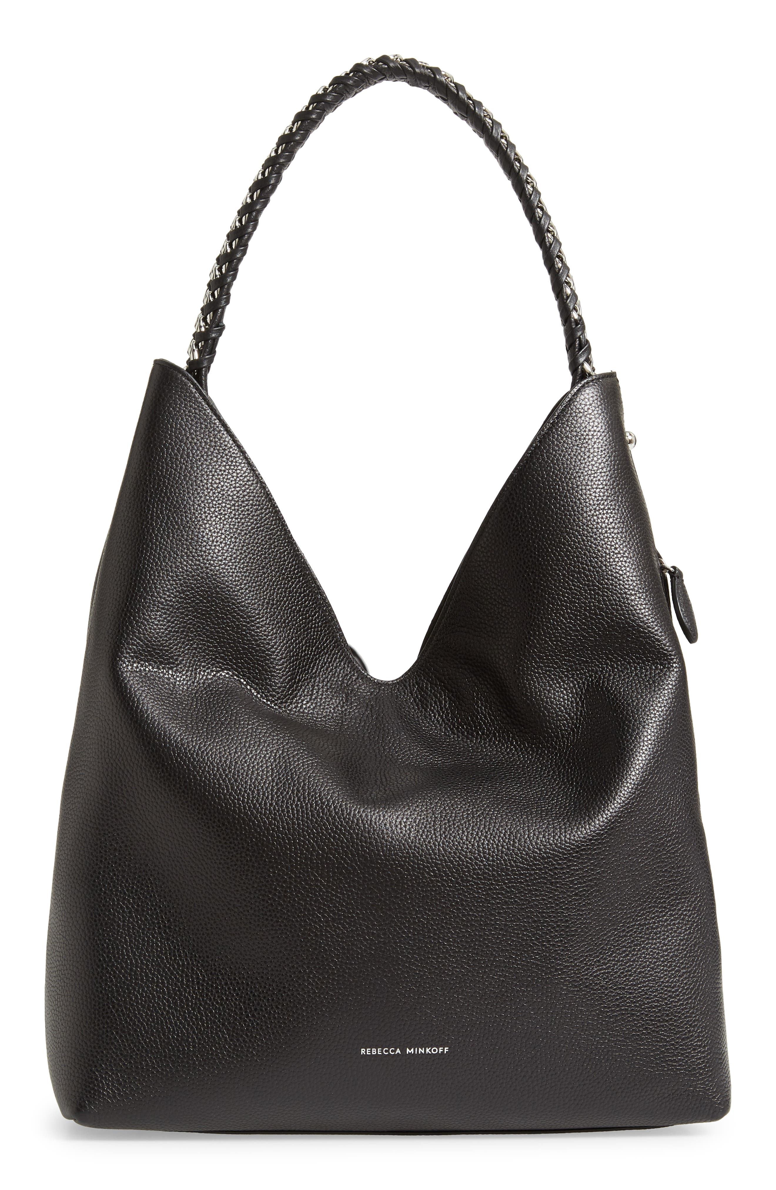 Rebecca Minkoff Chain Hobo Bag, Alternate, color, 