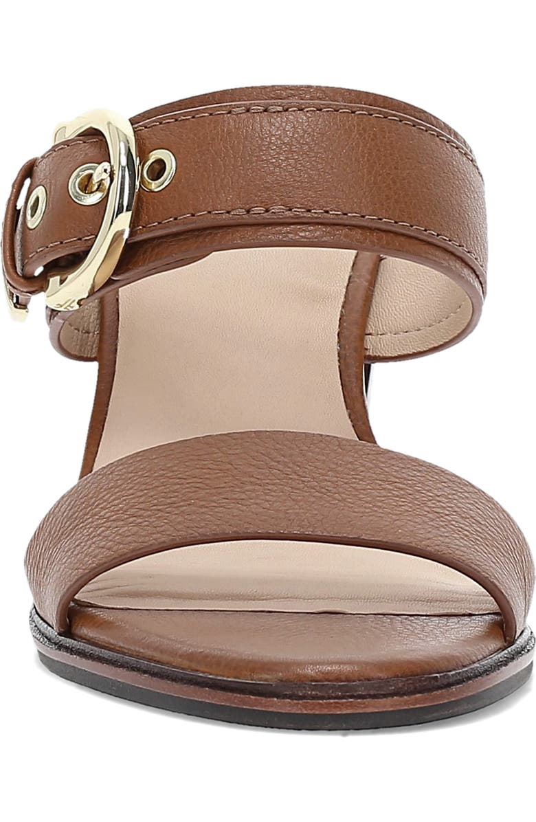 Frye Stella Buckle Sandal, Alternate, color, Dark Latte
