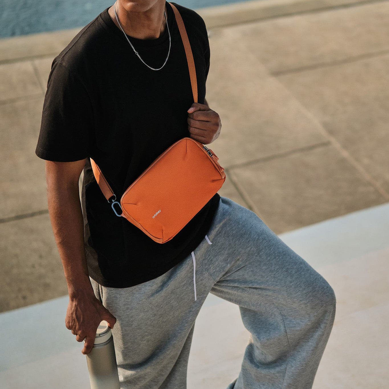Travel Sling, Alternate, color, Terracotta