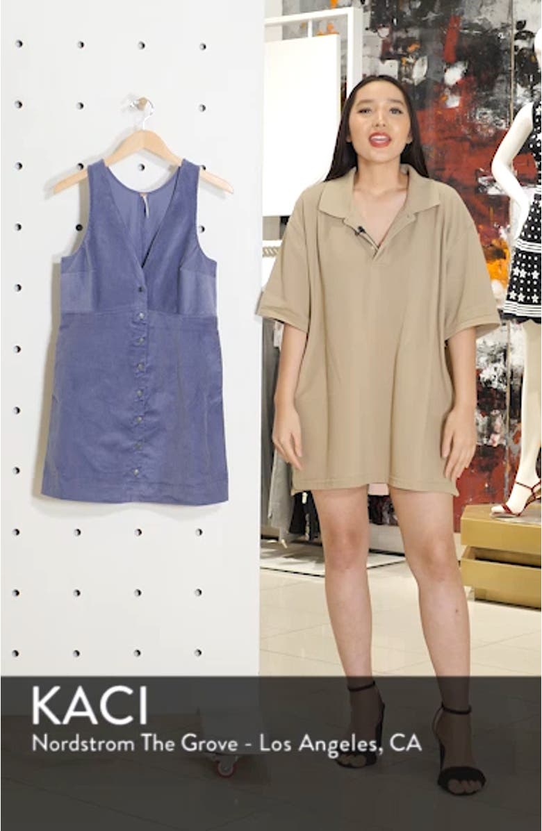 Rolling Thunder Corduroy Minidress, sales video thumbnail