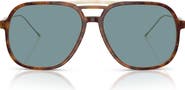 Brunello Cucinelli 57mm Pillow Sunglasses