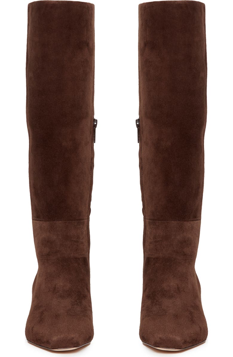PAIGE Ansley Knee High Boot, Alternate, color, Chocolate