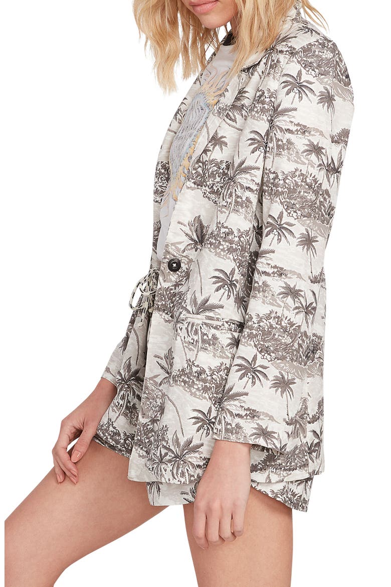 Vacay Me Print Blazer, Alternate, color, SWH
