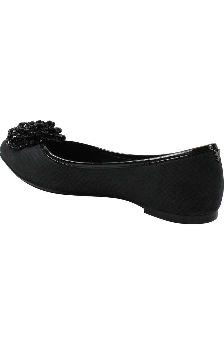 J. Reneé Mallantha Beaded Flower Ballet Flat, Alternate, color,