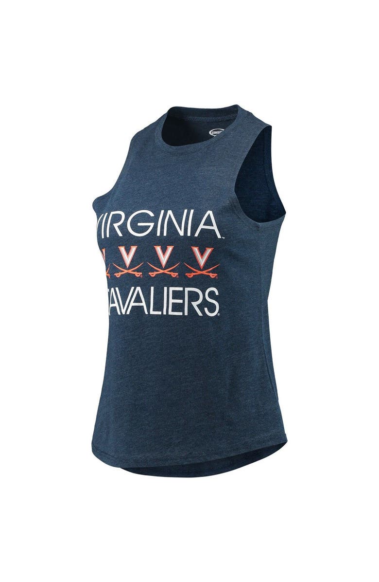 CONCEPTS SPORT Women's Concepts Sport Orange/Navy Virginia Cavaliers Tank Top & Pants Sleep Set, Alternate, color,