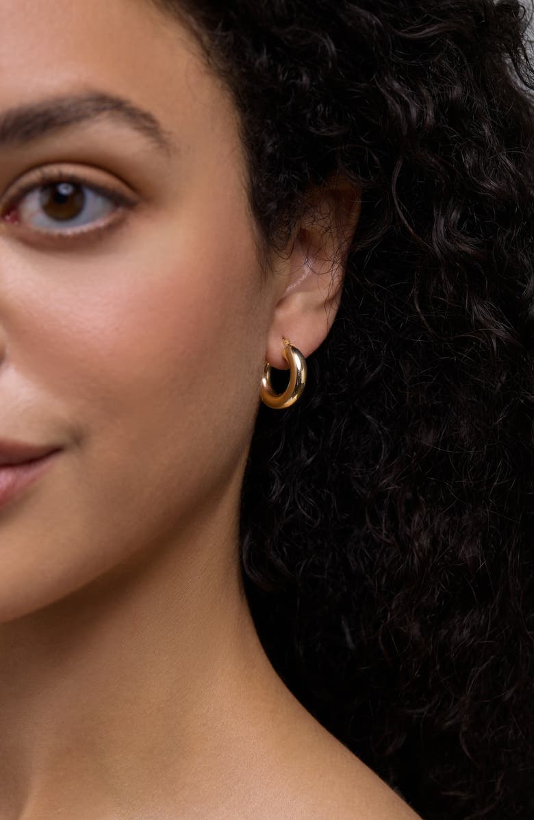 Bony Levy 14K Gold Chunky Hoop Earrings, Alternate, color, 14K Yellow Gold