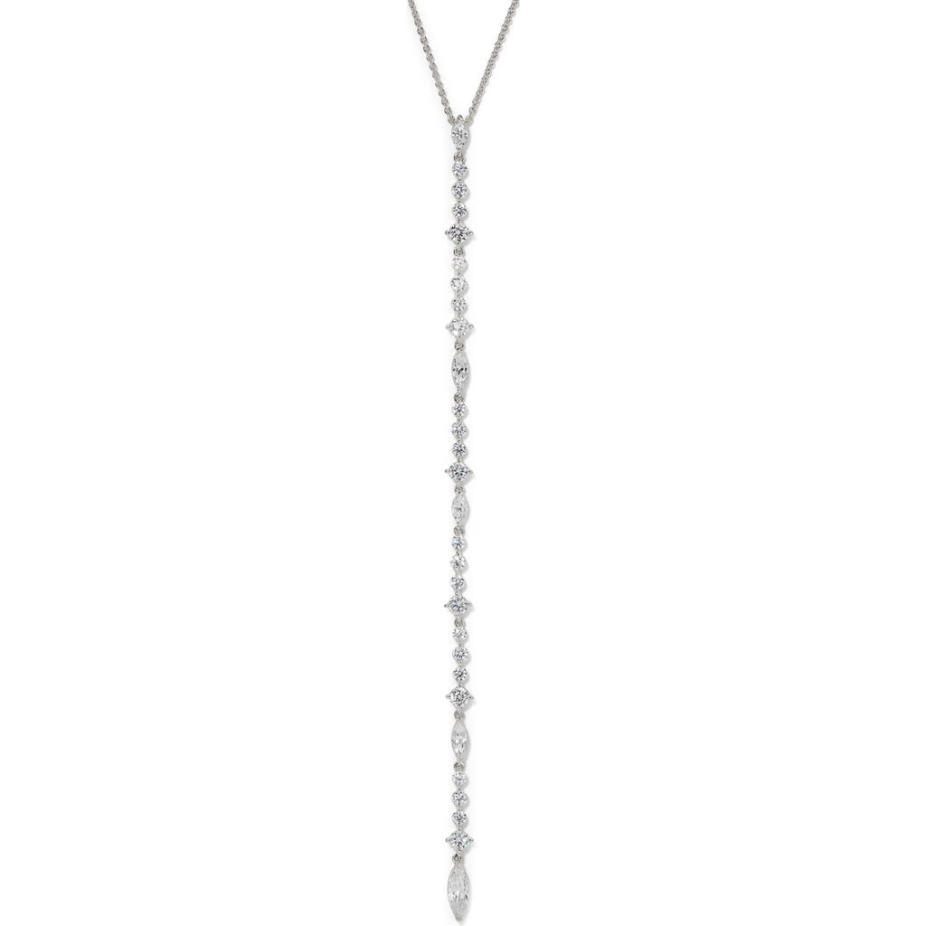 NADRI NADRI CASSI EXTRALONG CUBIC ZIRCONIA Y-NECKLACE