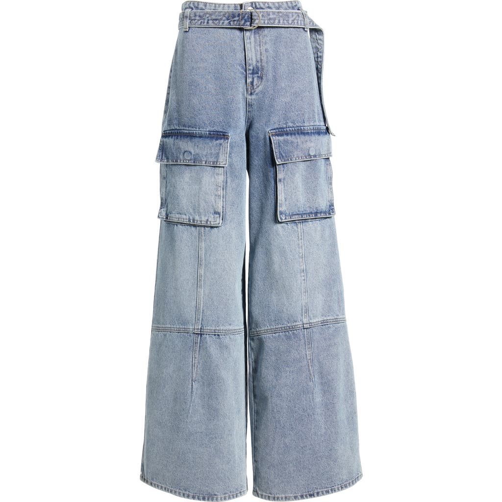 PTCL PTCL HIGH WAIST ULTRA BAGGY CARGO JEANS