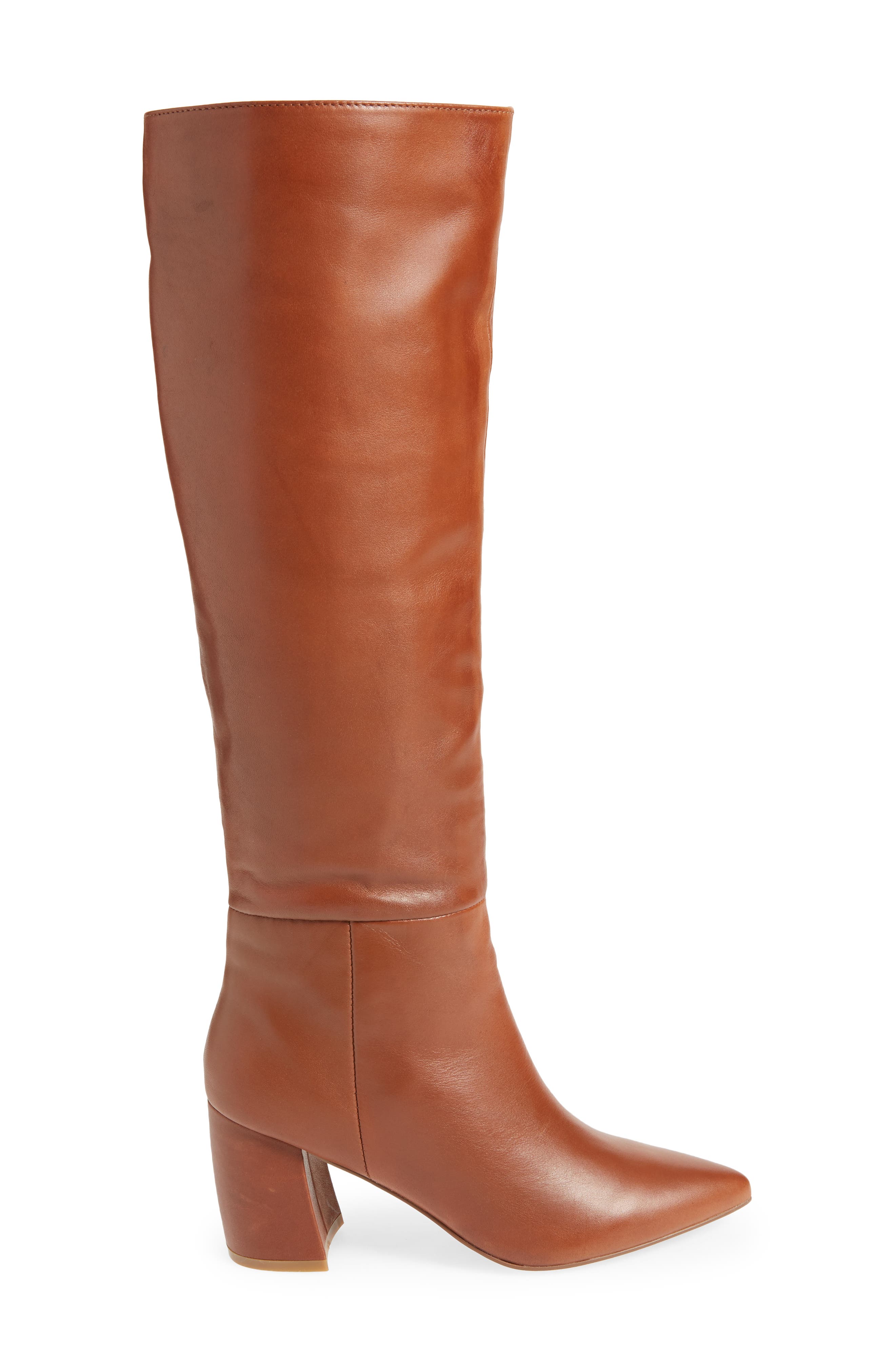 Nilly Knee High Boot, Alternate, color, COGNAC LEATHER
