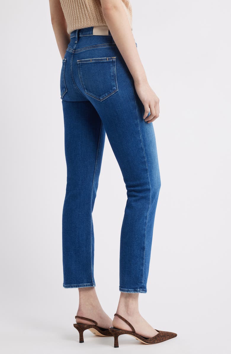 Cindy High Waist Ankle Straight Leg Jeans