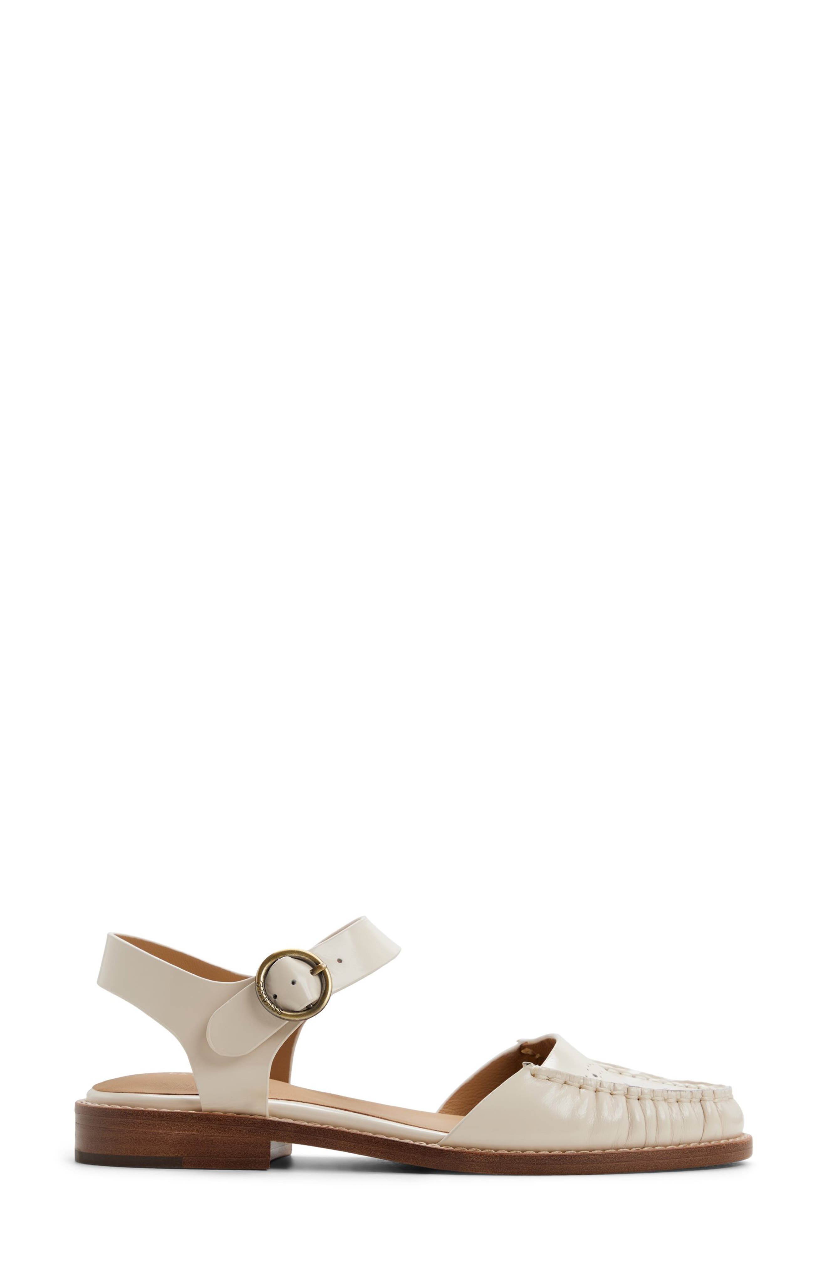G.H.BASS Colette Sandal, Alternate, color, Cream