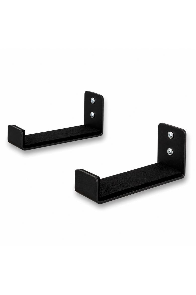 Serenity Yoga Mat Display - Minimalist Rack - Large, Main, color, Black