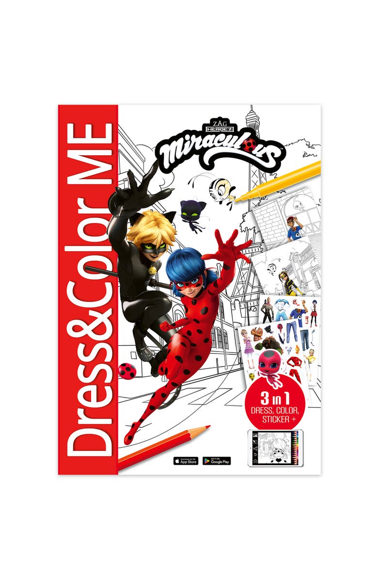 book 'n' app pApplishing house 3 In 1 Activity Book, Main, color, Red