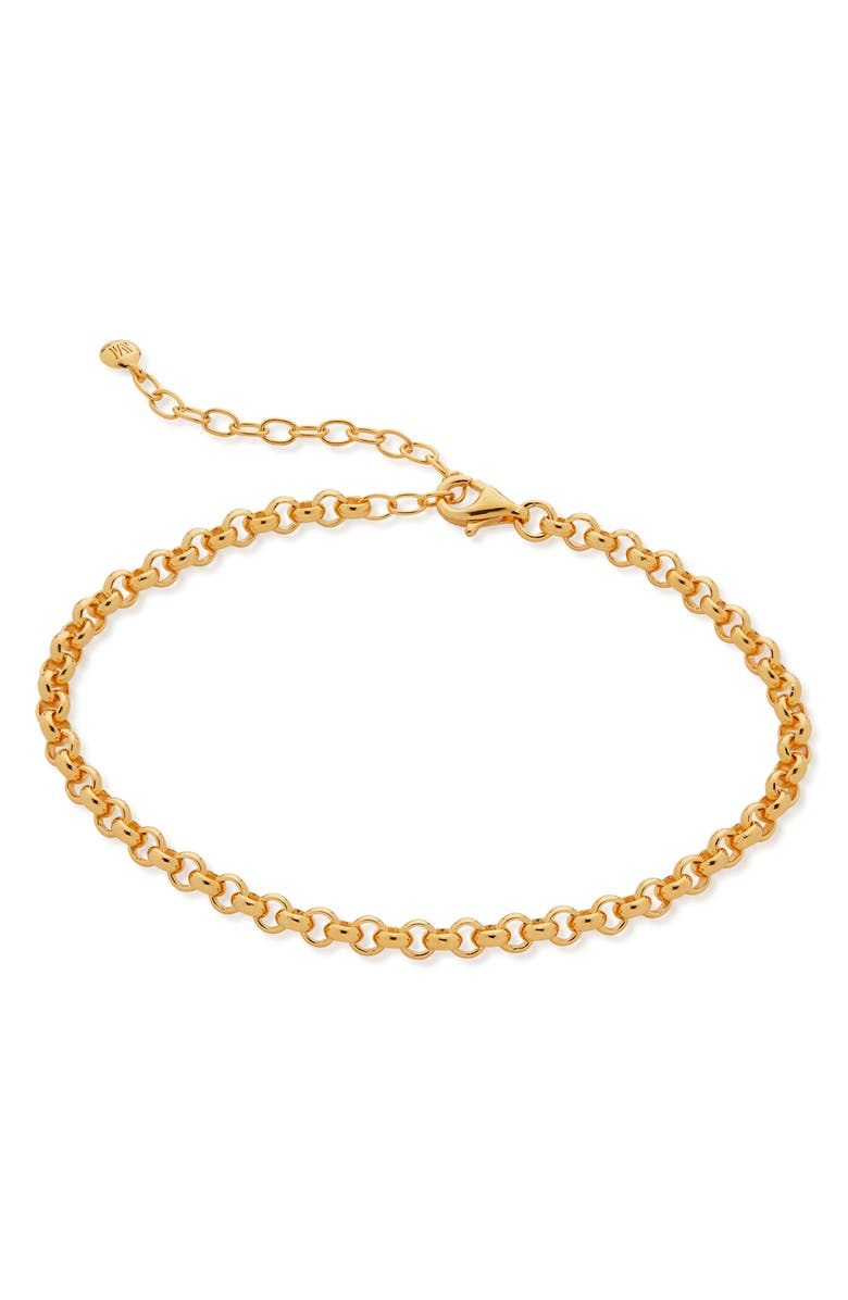 Monica Vinader Round Link Chain Bracelet, Main, color,