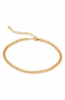 Monica Vinader Round Link Chain Bracelet