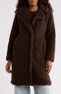 Lucky Brand Missy Faux Shearling Coat