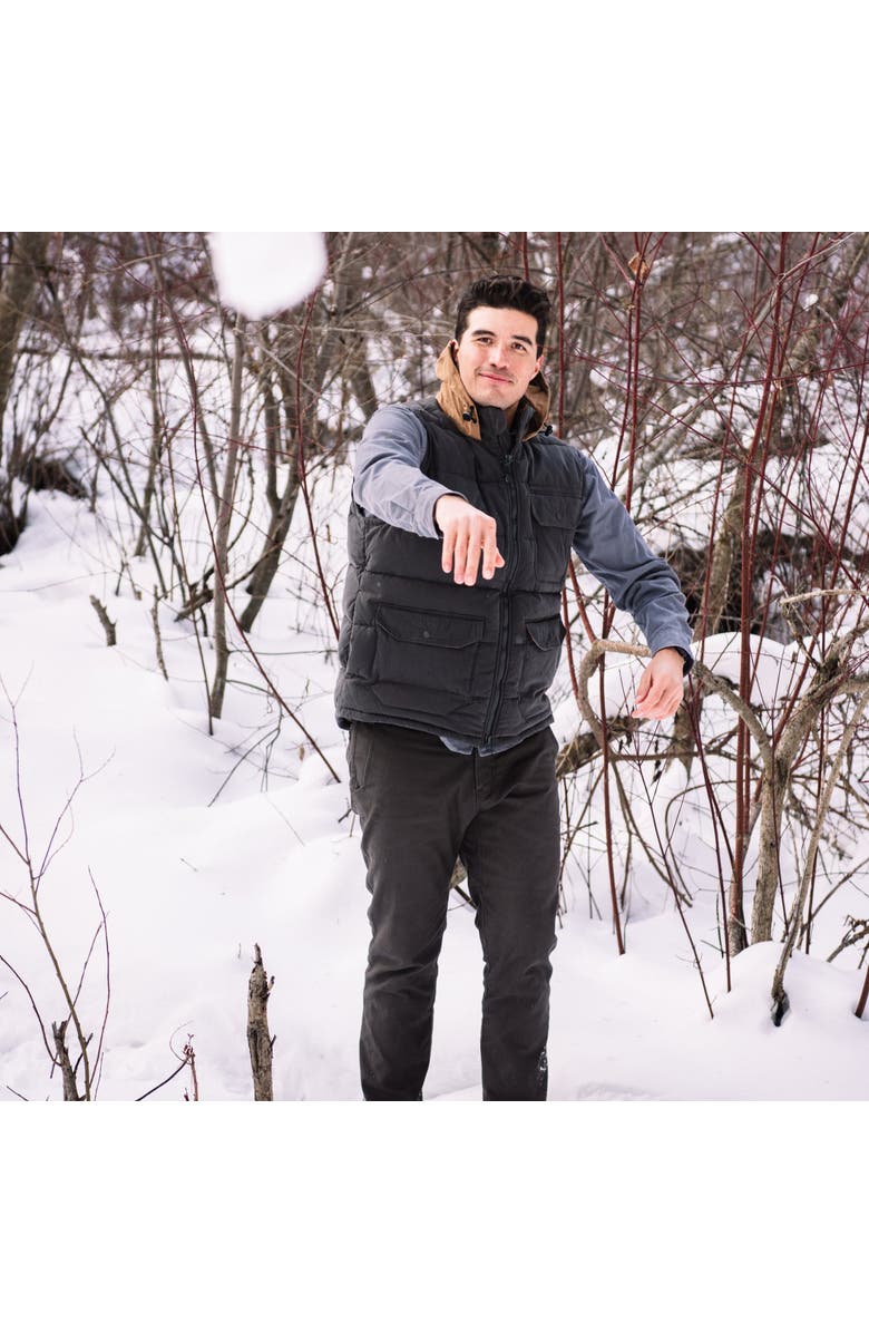 Mountain Khakis Pine Peak Down Vest, Alternate, color, Tobacco