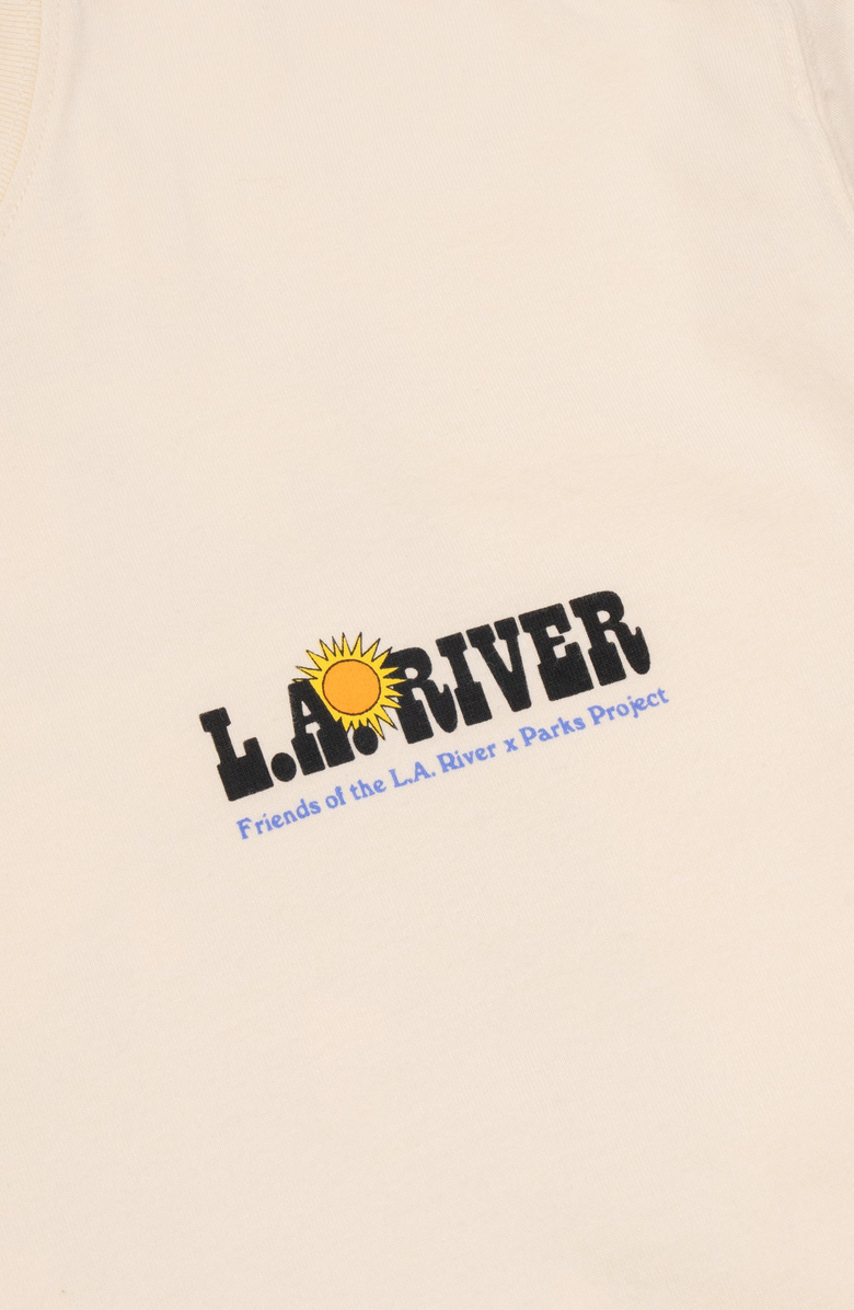 Parks Project Welcome to LA River Tee, Alternate, color, Beige