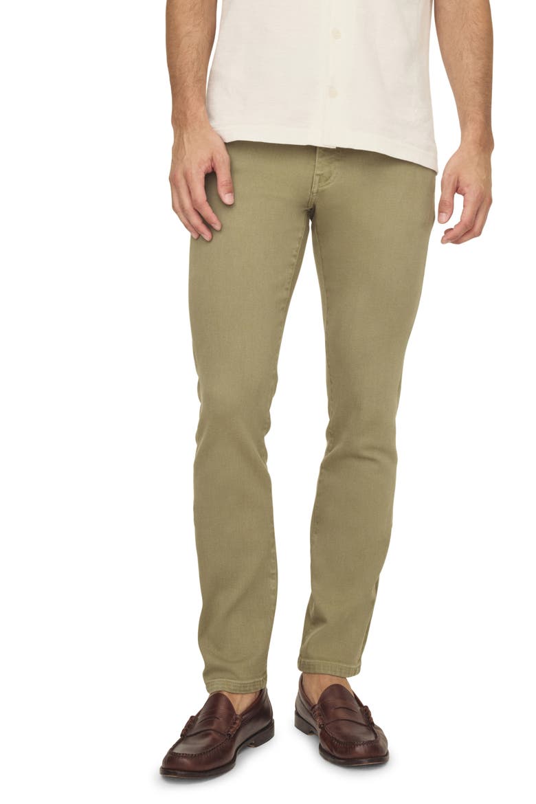 AMS Slim Fit Jeans, Main, color, LIGHT MOSS