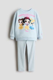H&M 2-piece Top And Leggings Set