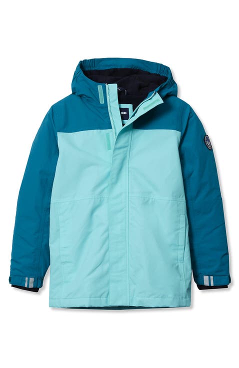 Kids Squall Fleece Lined Waterproof Insulated Jacket