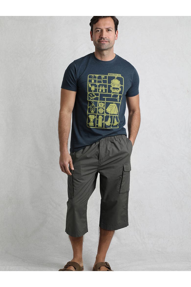 Summersville 3/4 Length Cargo Trousers, Alternate, color, Dark Grey
