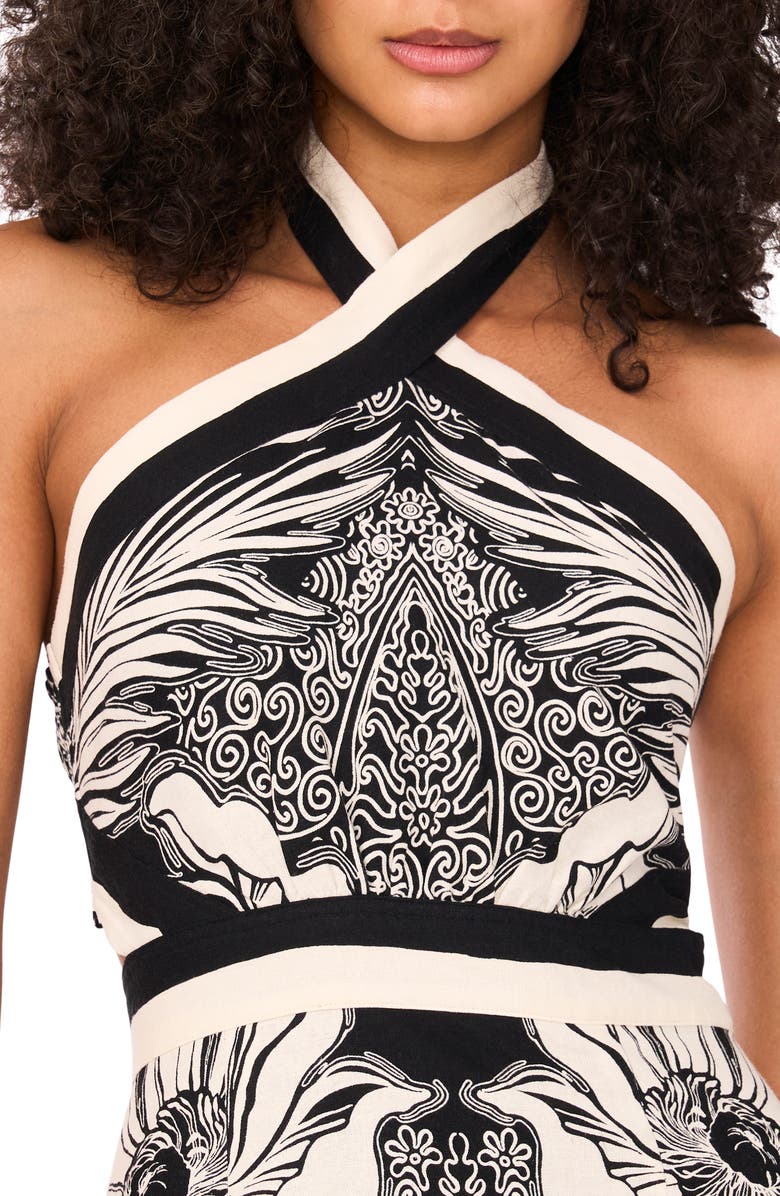 Parker The Fergie Halter Minidress, Alternate, color, 