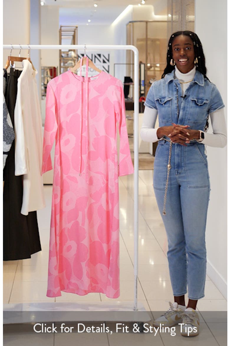 Kaverus Unillo Floral Long Sleeve Dress (Women) | Nordstromrack