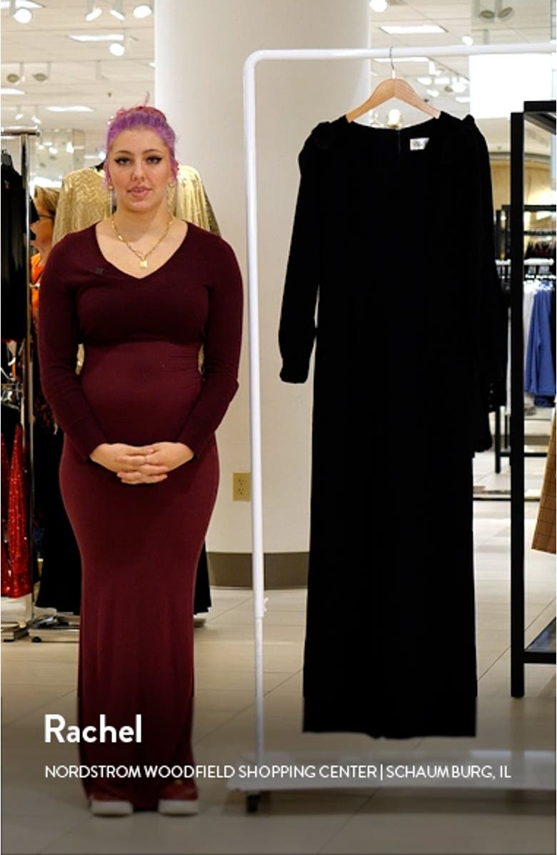 Slit Sleeve Wide Leg Crepe Jumpsuit, sales video thumbnail