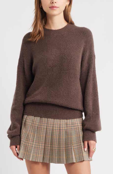 Open Edit Cozy Crewneck Sweater