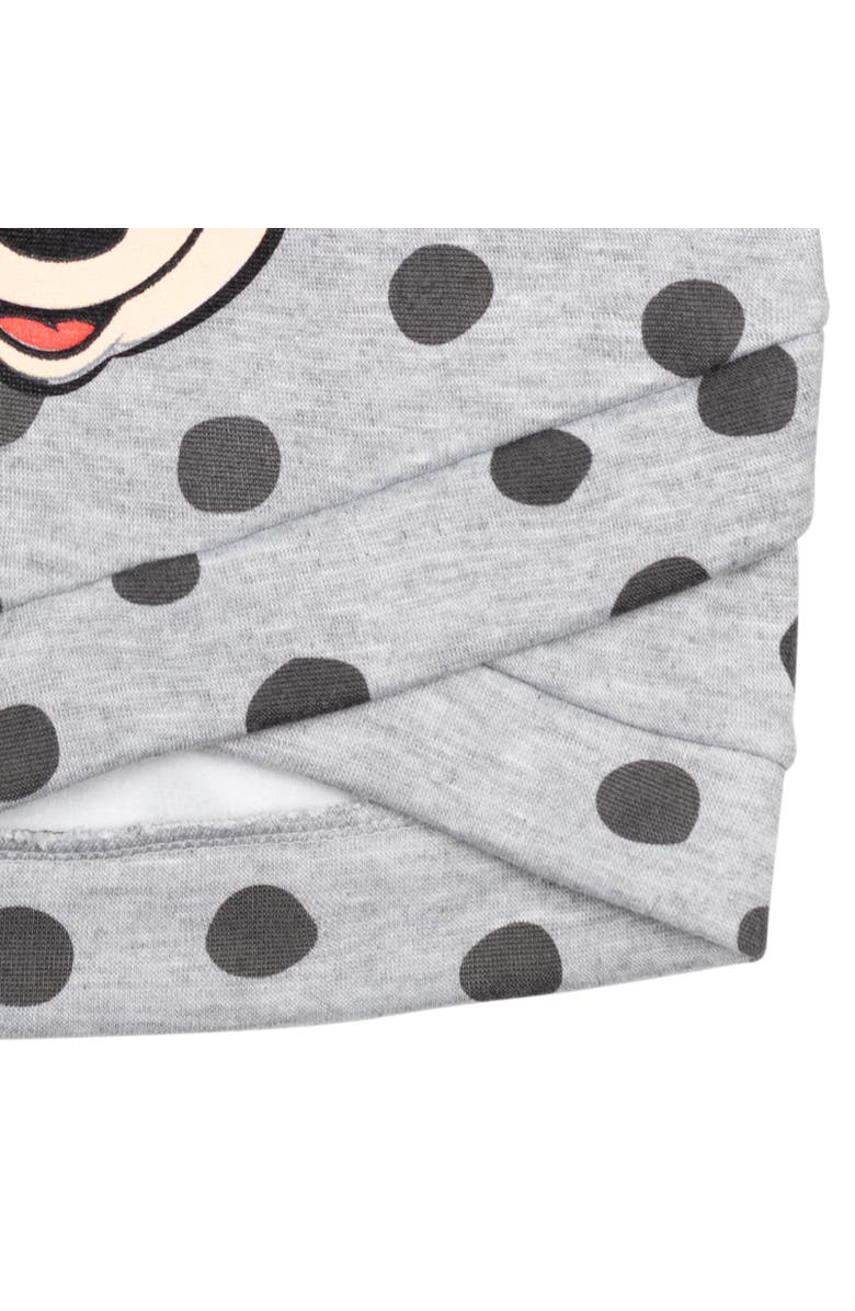 Disney Mickey Mouse & Friends Pullover Hoodie, Alternate, color, Minnie Mouse Gray