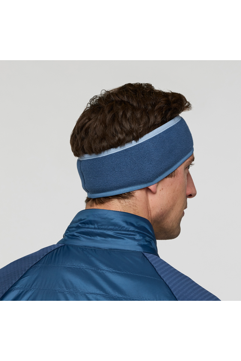 Teca Fleece Headband, Alternate, color, Deep Sea