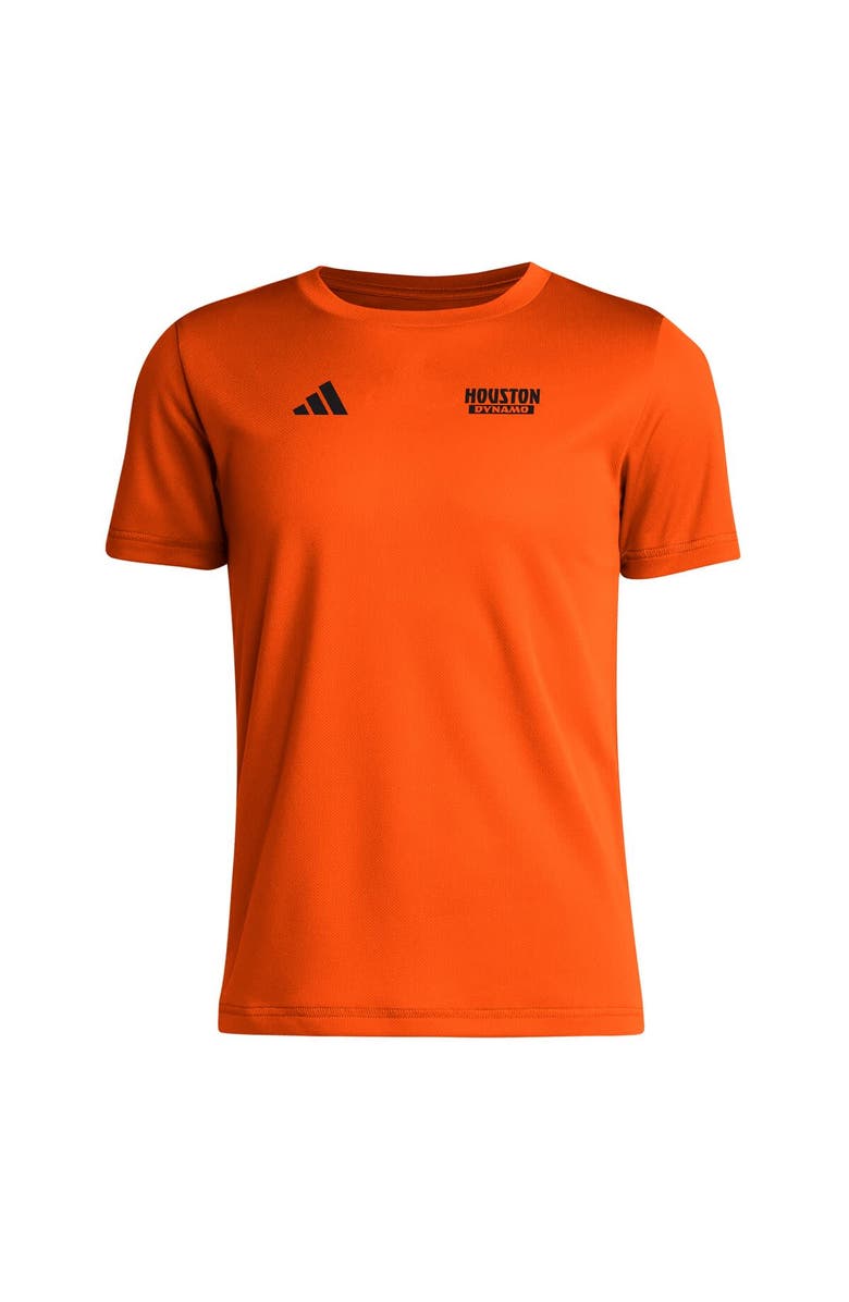 adidas Youth adidas  Orange Houston Dynamo FC Local Wrap T-Shirt, Alternate, color, 