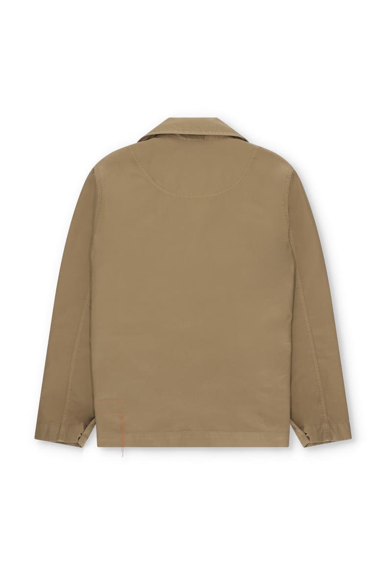 Solomon Twill Cotton Overshirt, Alternate, color, BEIGE