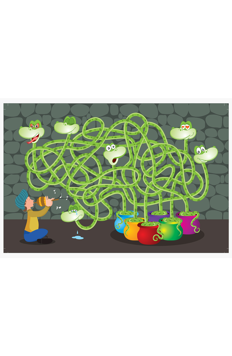 Chalk & Chuckles Moody Snakes Puzzle, Alternate, color, NO COLOR