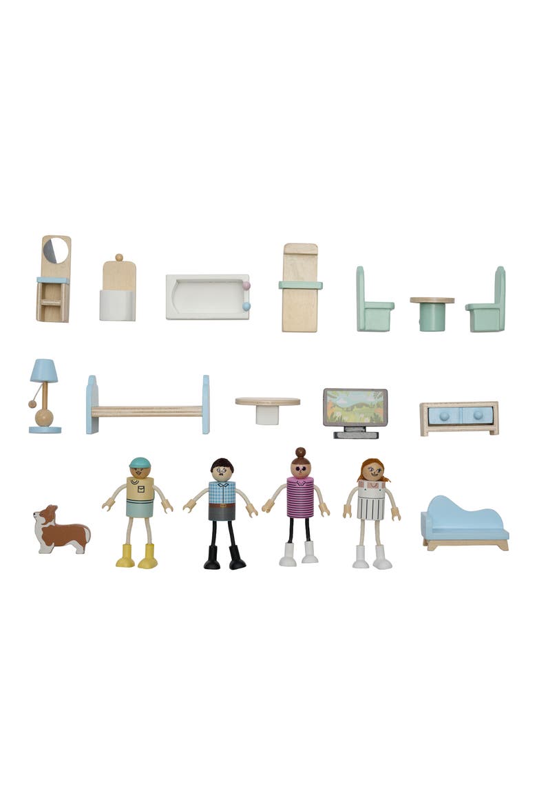The Lovely Townhouse, Alternate, color, BLUE