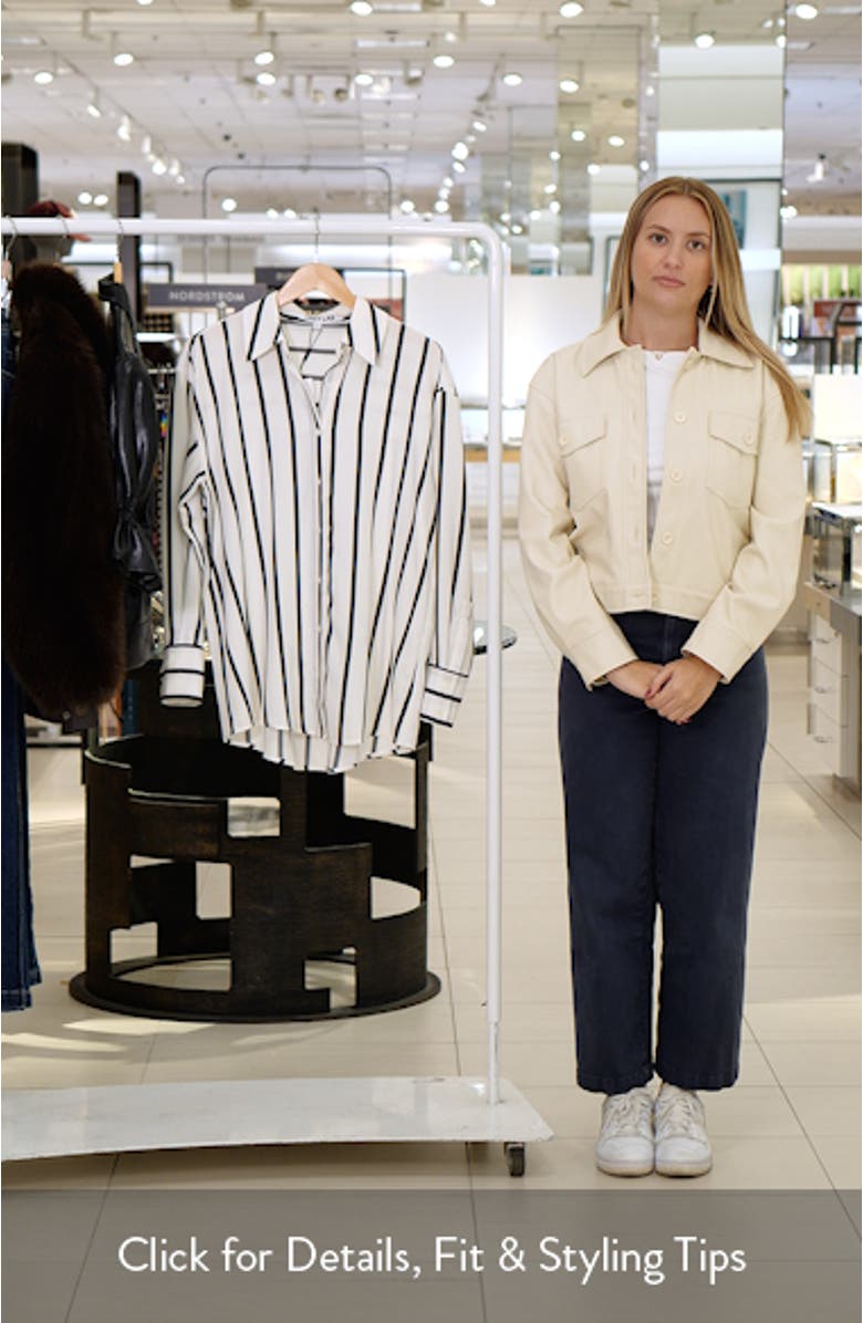 Wide Stripe Shirt, sales video thumbnail