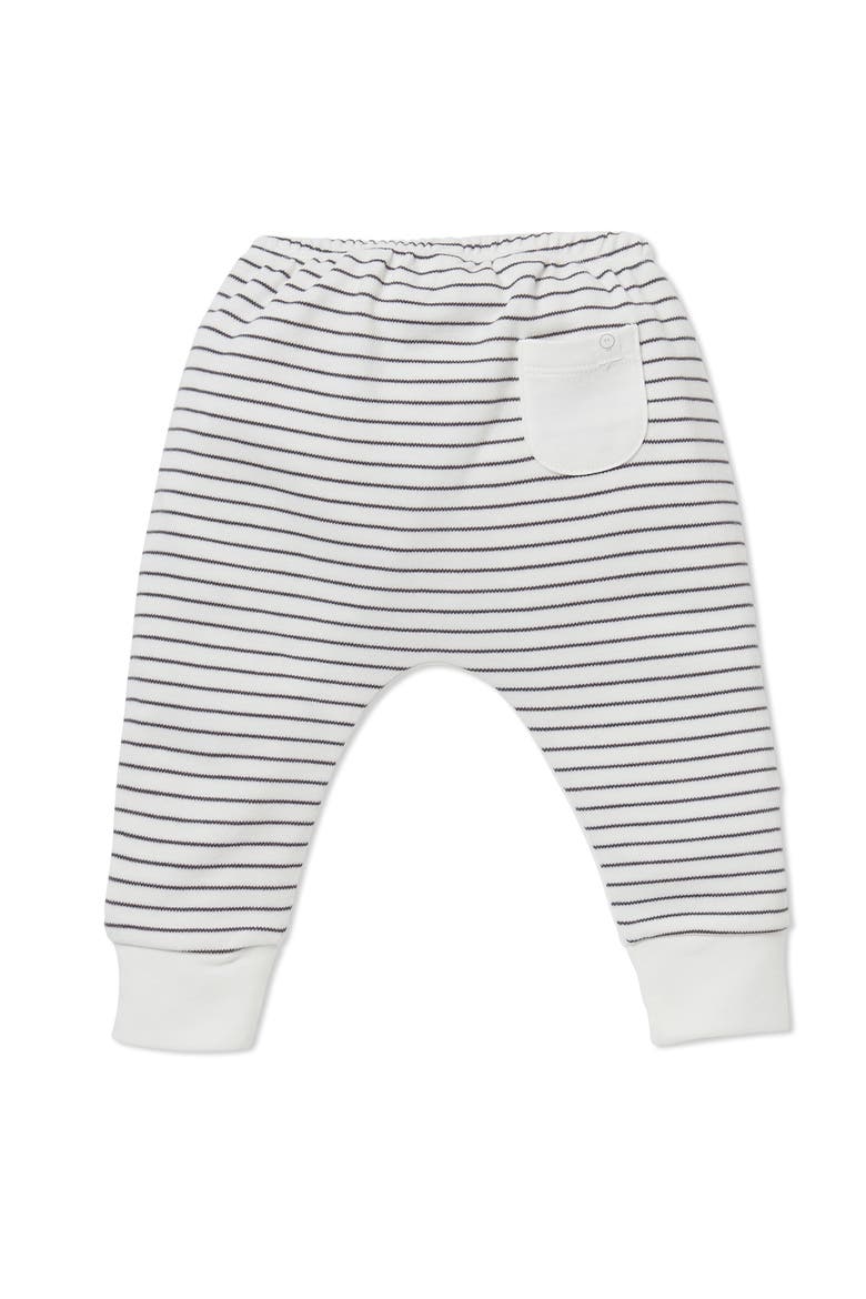 Yoga Pants, Alternate, color, Grey Stripe/White