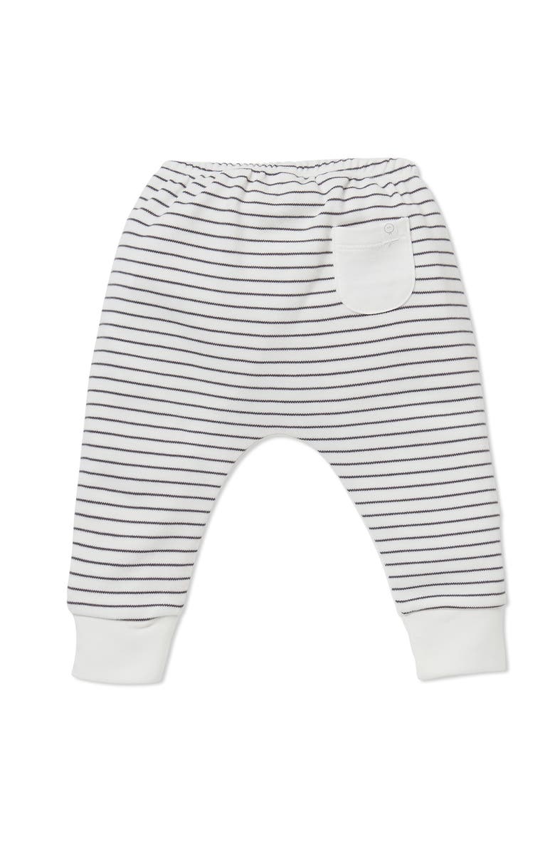 MORI Yoga Pants, Alternate, color, Grey Stripe/White