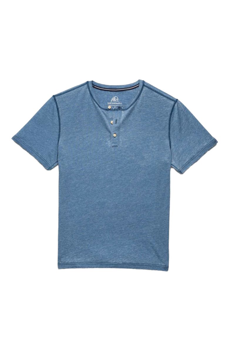 Surfside Supply Co. Sean Burnout Henley, Main, color, 