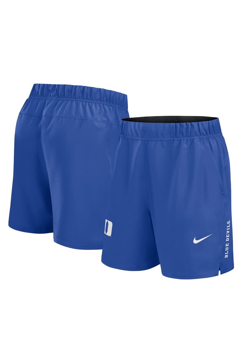 Men's Nike Royal Duke Blue Devils Primetime Woven Victory Performance Shorts, Main, color, Royal