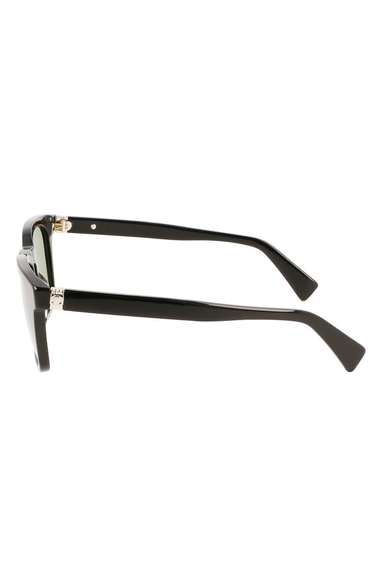 Lanvin 54mm Rectangular Sunglasses, Alternate, color, 