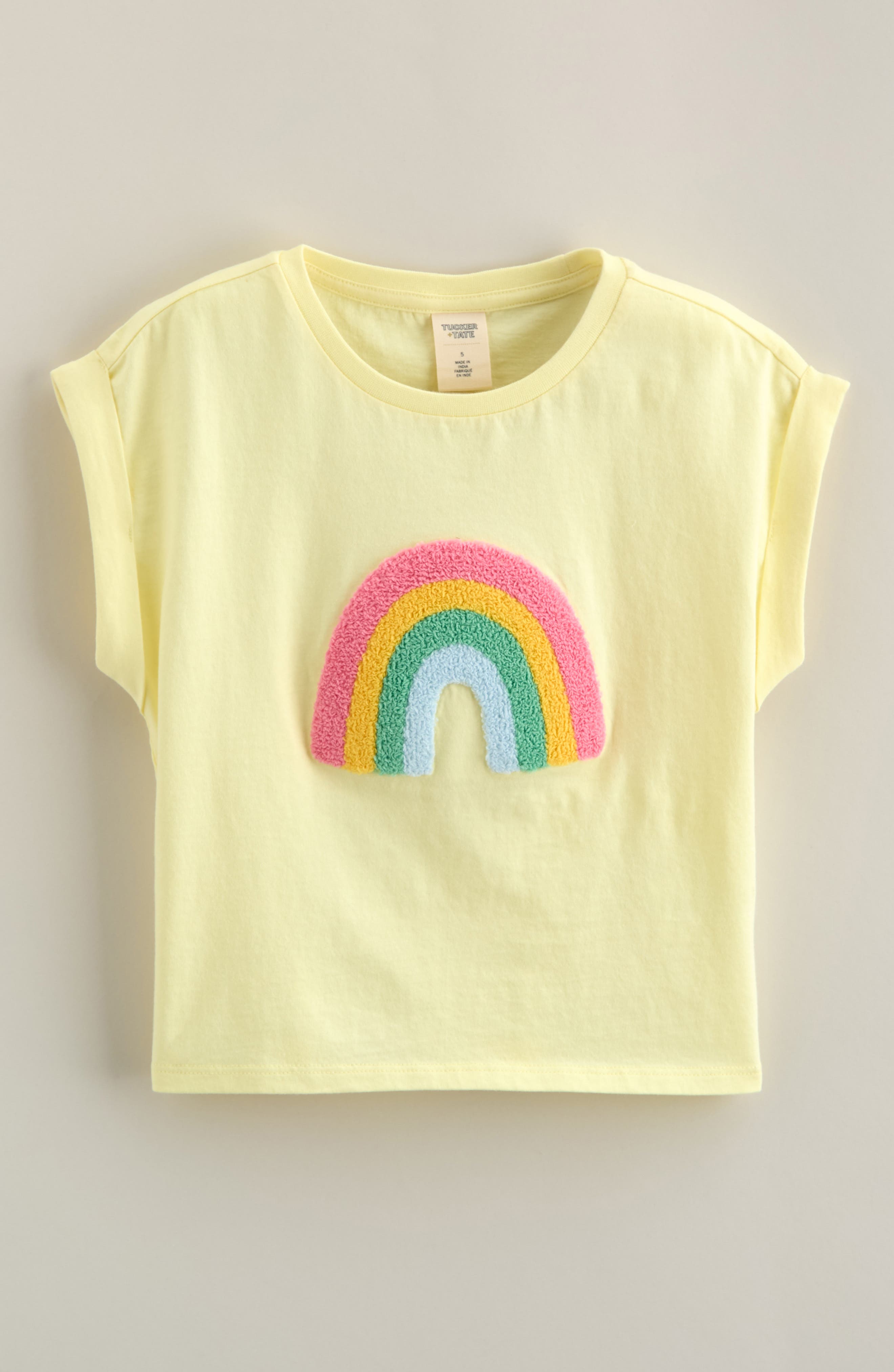 YELLOW CANDLE SWEET RAINBOW