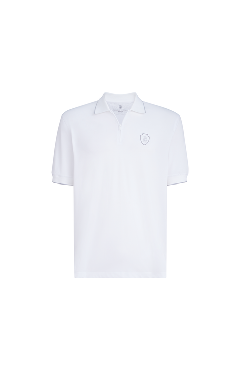 Piqué polo shirt