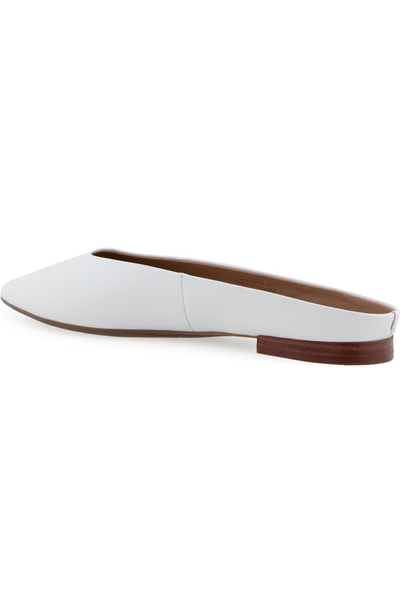 Aerosoles Amara Mule, Alternate, color, Bright White Shiny Leather