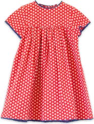 Beet World Toddler Amy dress with Lace trim