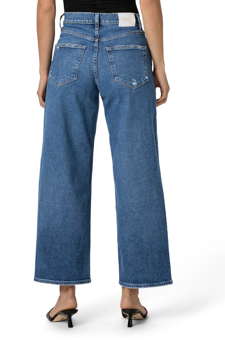 PAIGE Cameron High Waist Ankle Wide Leg Jeans, Alternate, color, Le Club